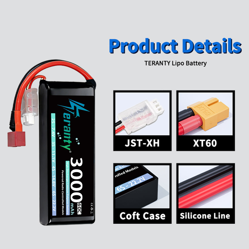 TERANTY 2S 3000mAh Lipo Batter - Drone Battery 3S review and price